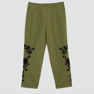 363-Zara Woman Khaki Trousers